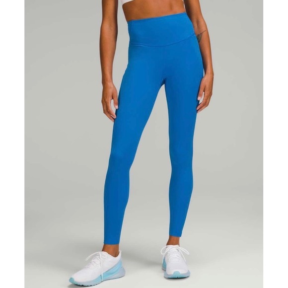 Lululemon Pants - Lululemon Base Pace Tight Nulux 28" Womens Size 6 Active Running Yoga Gym Sporty